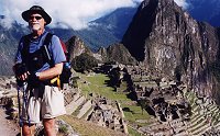DX Hiker Craig at Machu Picchu