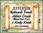 Kelly Knob & Johns Creek Mountain Trail Map information